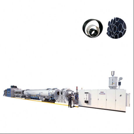 خط لوله تأمین آب HDPE / خط گاز صرفه جویی در انرژی و خط اکستروژن با سرعت بالا